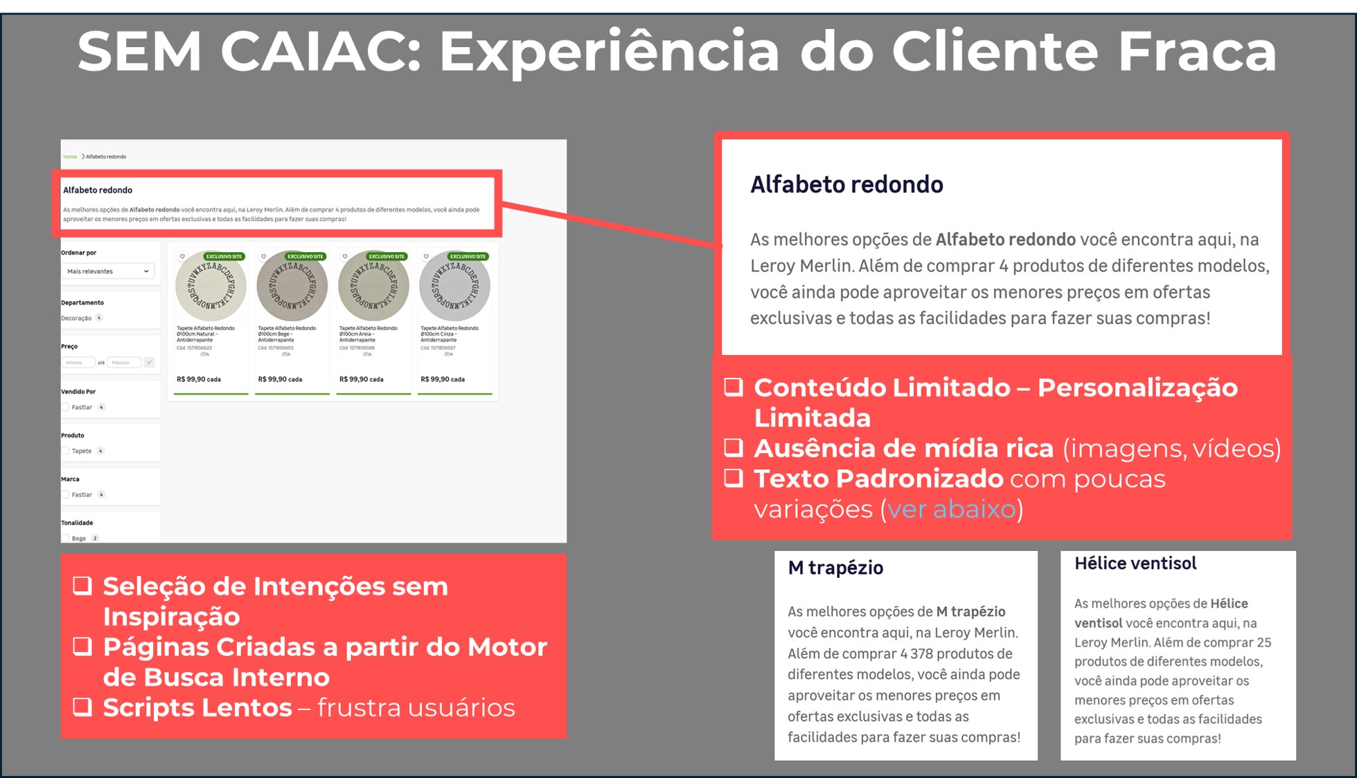 SEO sem CAIAC